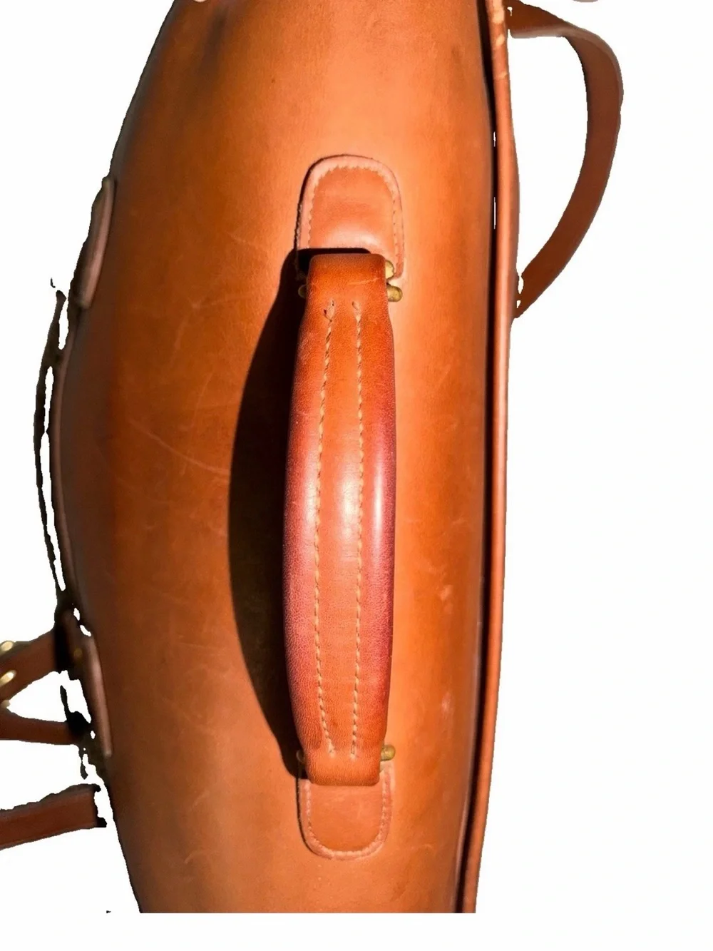 Coach USA Glove‑Tanned Leather Briefcase No. B6C‑5275 – Vintage Brown